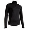 女士网球长袖T恤TH900-黑色