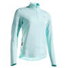 女士网球长袖T恤TH900-薄荷绿