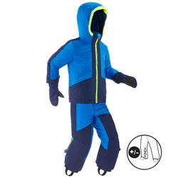 儿童保暖防水滑雪连体服 580 BLUE