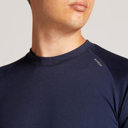 KIPRUN男式亲肤长袖跑步T恤-蓝色