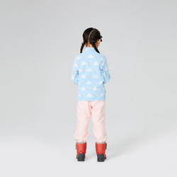 儿童雪地徒步保暖长裤2-6岁-粉色丨SH100 X-Warm