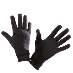 触屏保暖手套-黑色