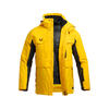 男式三合一防水保暖夹克(羽绒) -黄色丨TRAVEL 500