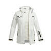 女式三合一防水保暖夹克(羽绒) -白色丨TRAVEL 500