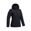 TREK 500 女式山地徒步羽绒保暖夹克 -9°C 黑色