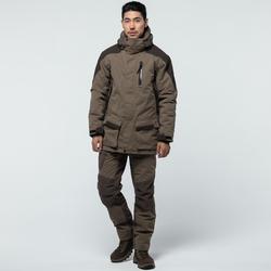 荒野探险520系列保暖防水大衣-棕色