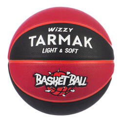 儿童5号篮球（10岁以下） Wizzy - 黑色/酒红色. 