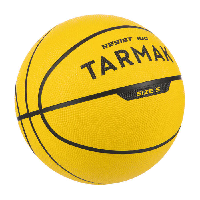 5号篮球R100- 黄色专为初学者设计使用。