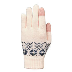 青少年保暖手套（可触屏）珊瑚粉丨SH100