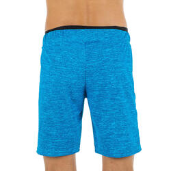 男童长款泳裤ALL CHIN 100 - BLUE
