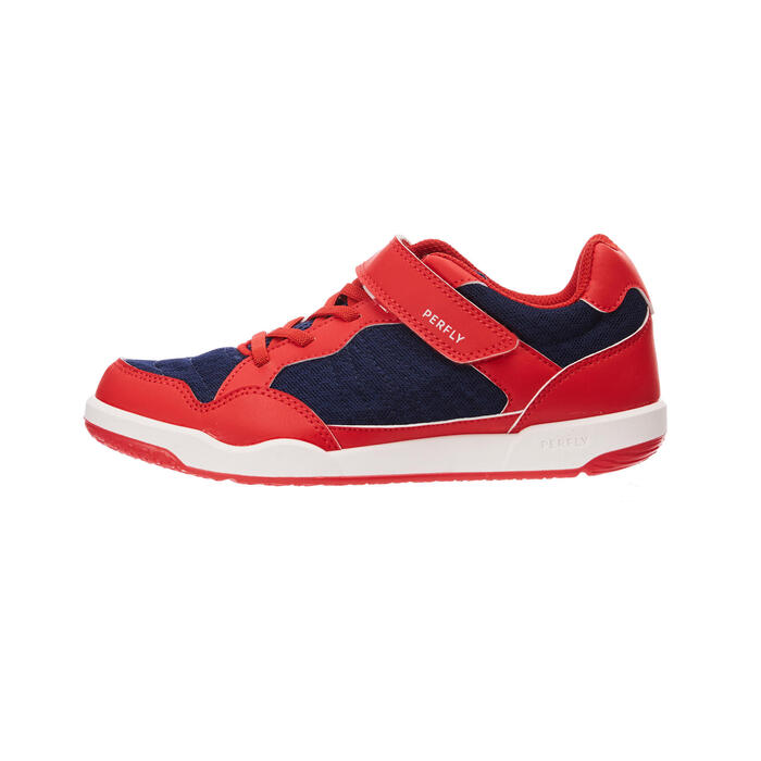 青少年羽毛球鞋 BS160红色深蓝色