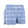 女式沙滩短裤TINI STIPPLE CN - BLUE