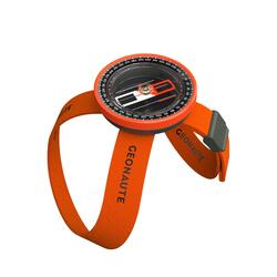 快速稳定腕式指南针（适合多种冒险赛车运动）-橙黑色