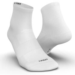 环保设计隐形中筒跑步袜 Run 500两双装 -白色