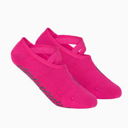 芭蕾舞防滑袜 - 粉色