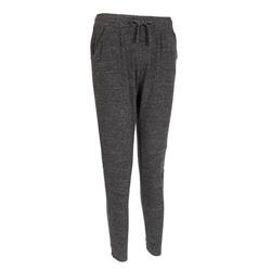 女式基础健身长裤 500 系列 - 深灰色