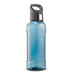 MH500 徒步旅行快开式塑料 (TRITAN) 水瓶 0.8 升 蓝色
