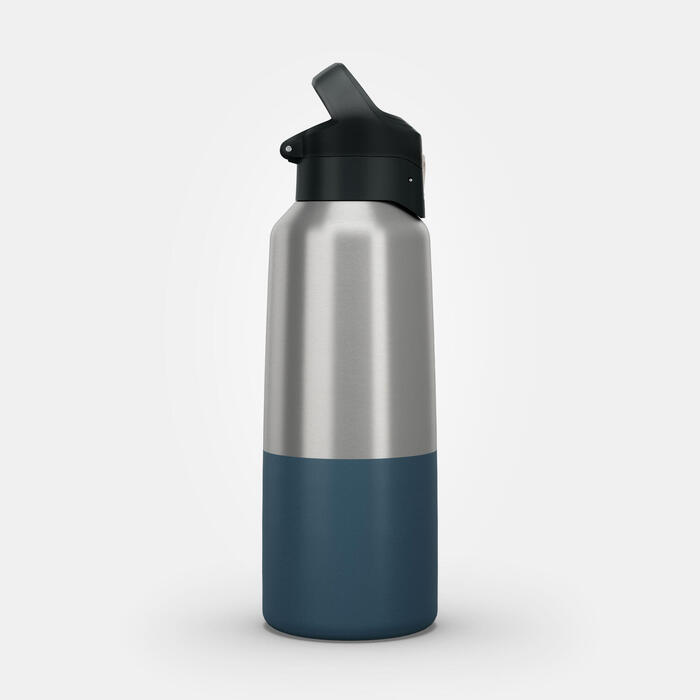 徒步旅行不锈钢保温水瓶 0.8升 -蓝色丨MH500