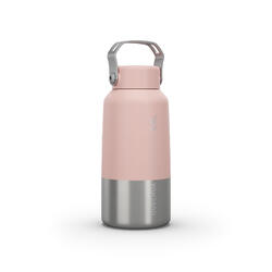 MH100 山地徒步不锈钢水瓶 螺旋盖 0.6升 粉色