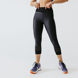 女式跑步运动快干透气紧身短裤-紫色