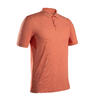 男士高尔夫透气短袖Polo衫-橙色