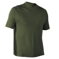 荒野探险500系列轻薄速干T恤-深绿色