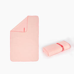 微纤维游泳毛巾L号 80 x 130 cm - Light Pink