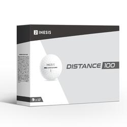 高尔夫球Distance100系列 （12只装）白色