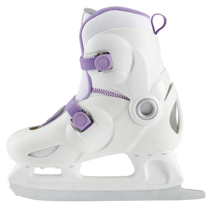 女童溜冰鞋Play 3 - White