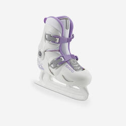 女童溜冰鞋Play 3 - White