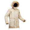 男式雪地徒步保暖派克大衣 -奶茶色丨SH500 U-Warm