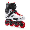 成人直排轮滑鞋MF500 HardBoot Freeride - White/Red
