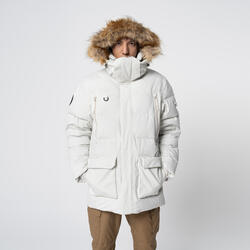 男式极地徒步防水羽绒夹克 -灰色丨Arctic 100