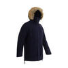 男式雪地徒步保暖派克大衣 -蓝黑色丨SH500 U-Warm