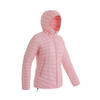 TREK 100 女式山地徒步羽绒保暖夹克 -5°C - 粉色