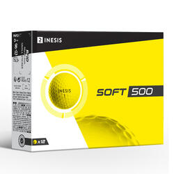 高尔夫球Soft 500系列 （12只装）黄色