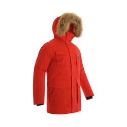 男式雪地徒步羽绒派克大衣 -红色丨SH500 U-Warm