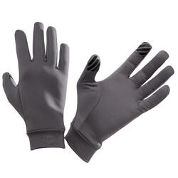 触屏保暖手套-碳灰色