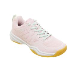 青少年羽毛球鞋BS 500 淡粉色