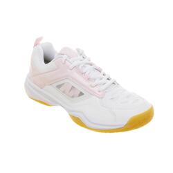 成人女式轻量羽毛球鞋BS560 柔粉色