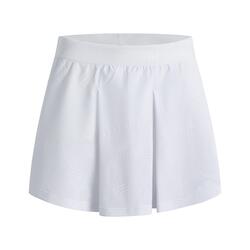 成人女士羽毛球短裤 990 白色