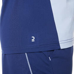 成人男式羽毛球T恤530 古典灰蓝