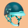 100系列 马术头盔-绿色/蓝绿色