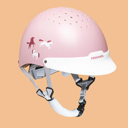 100系列 马术运动头盔- 粉色