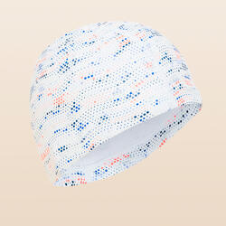 硅胶网布泳帽- PRINT FIRE WHITE