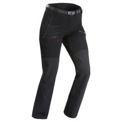 MT900 女式山地徒步防泼水长裤 - 黑色