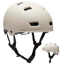 轻便直排轮滑板滑板车头盔MF900 - Beige