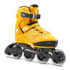 儿童直排轮溜冰鞋Fit 5 Jr - Yellow