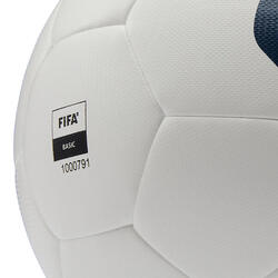 5号足球Hybrid FIFA Basic F500 - 白色/黄色