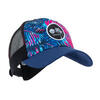 成人沙滩排球帽Trucker Style - 蓝色/粉色